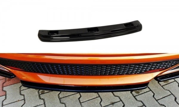 Hinten Splitter für HONDA CIVIC VIII TYPE S/R schwarz Hochglanz