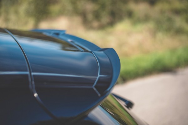 Spoiler CAP für Audi SQ7 / Q7 S-Line Mk. 2 schwarz Hochglanz