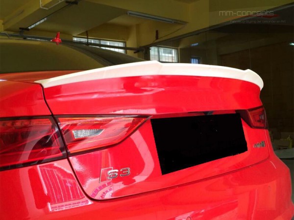 Dachspoiler Heckspoiler für Audi A3 S3 RS3 8V Spoiler Limousine Heck Lippe Neu