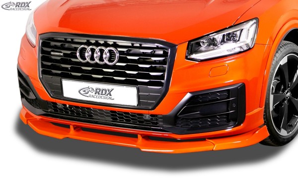RDX Frontspoiler VARIO-X für AUDI Q2 S-Line 2016+ Frontlippe Front Ansatz Vorne Spoilerlippe