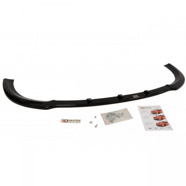 Front Ansatz V.1 für Ford Focus RS Mk2 schwarz Hochglanz