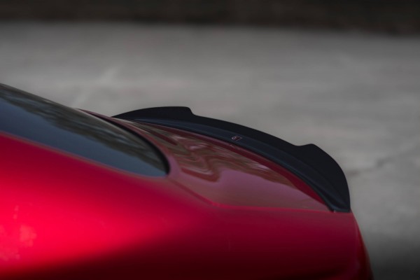 Spoiler CAP für Jaguar XE R-Dynamic X760 Facelift schwarz Hochglanz