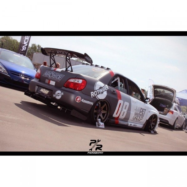 Diffusor Heck Ansatz für Heckschürze für Subaru Impreza WRX STI (BLOBEYE)