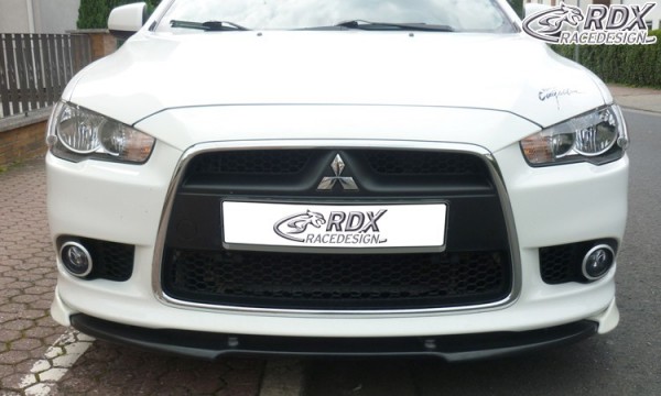 RDX Frontspoiler VARIO-X für MITSUBISHI Lancer Sportback 2008+ Frontlippe Front Ansatz Vorne Spoiler