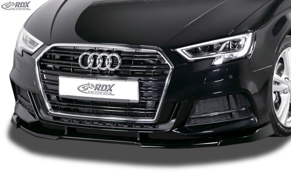 RDX Frontspoiler VARIO-X für AUDI A3 8V, 8VA Sportback, 8VS Limousine, 8V7 Cabrio S-Line & S3 (Facel