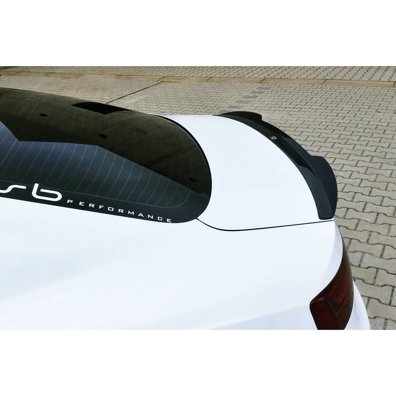 Spoiler CAP passend für AUDI A5 S-LINE schwarz Hochglanz günstig