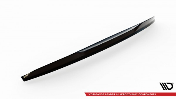 Niedriger Spoiler CAP für 3D Alfa Romeo Tonale Mk1 schwarz Hochglanz