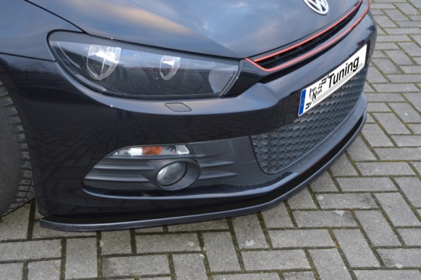 Cup Frontspoilerlippe aus ABS hochglanz schwarz VW Scirocco 3 Typ 13 ab Bj.: 2008-2014 nicht passend