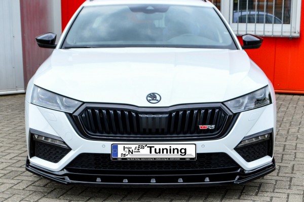 Cup Frontspoilerlippe mit Wings aus ABS