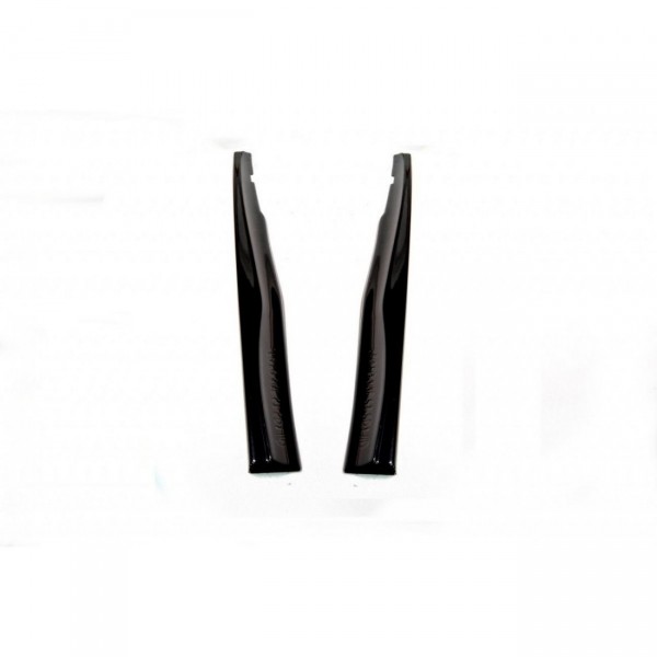 Seitenschweller Ansatz für Ford Focus ST / ST-Line Mk3 / Mk3 FL Hatchback / Kombi schwarz Hochglanz