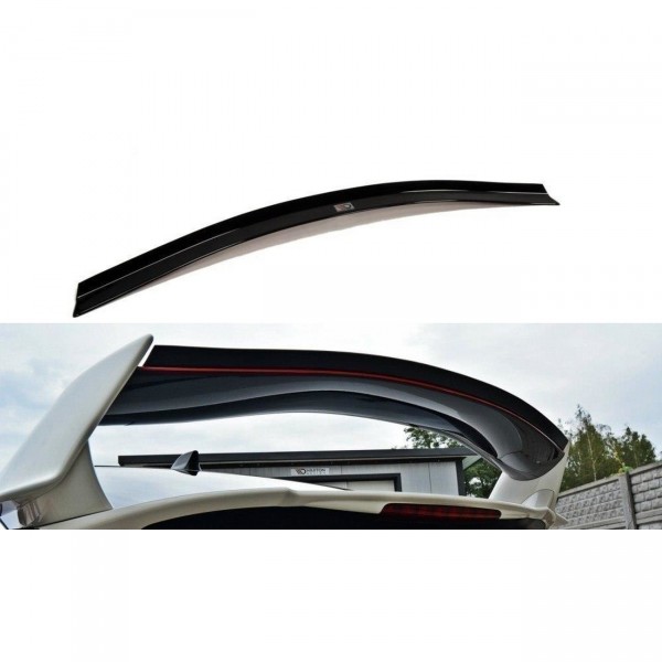 Spoiler CAP für n.1 HONDA CIVIC IX TYPE R schwarz Hochglanz