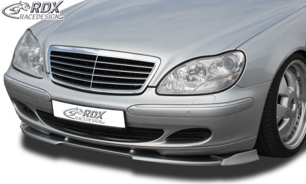 RDX Frontspoiler VARIO-X für MERCEDES S-Klasse W220 2002+ Frontlippe Front Ansatz Vorne Spoilerlippe