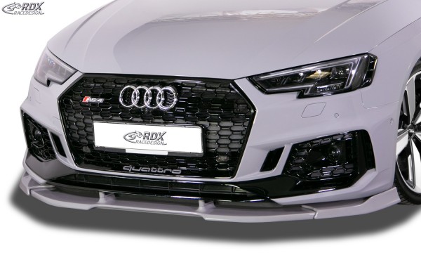 RDX Frontspoiler VARIO-X für AUDI RS4 B9 Frontlippe Front Ansatz Vorne Spoilerlippe