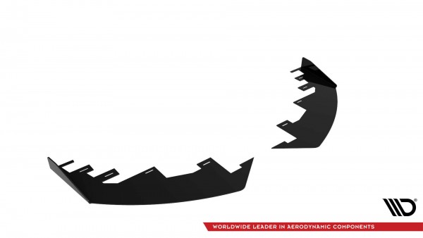 Front Flaps Flaps für Cupra Formentor Mk1 Facelift schwarz Hochglanz