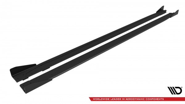 Street Pro Seitenschweller Ansatz für + Flaps Audi A3 S-Line Limousine / S3 Limousine 8Y Facelift sc