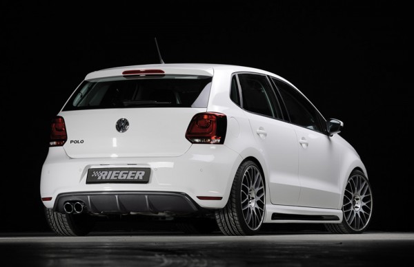 Rieger Heckeinsatz VW Polo 6 GTI (6R) 5-tür.