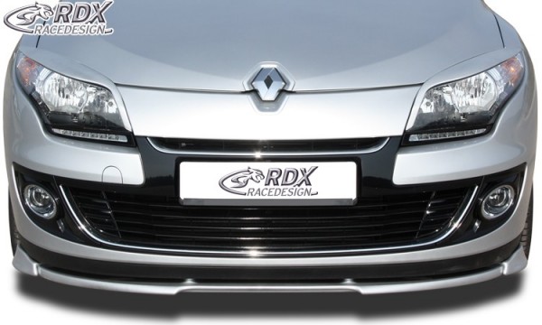 RDX Frontspoiler VARIO-X für RENAULT Megane 3 Limousine / Grandtour (2012+) Frontlippe Front Ansatz