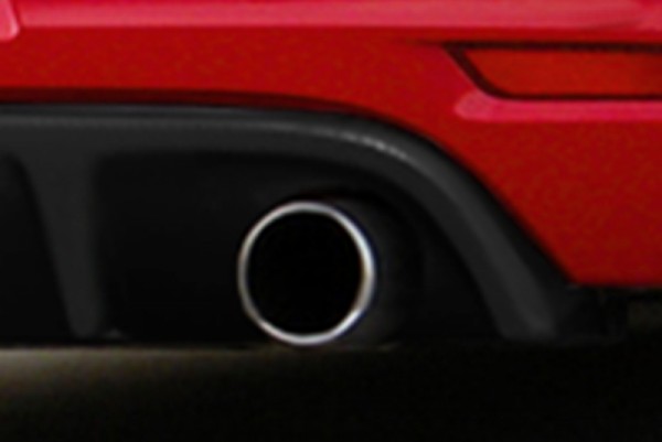 Heckdiffusor Einsatz, einfacher Austausch gegen das Org. Teil. aus ABS nur für Golf 6 GTI + GTD pass