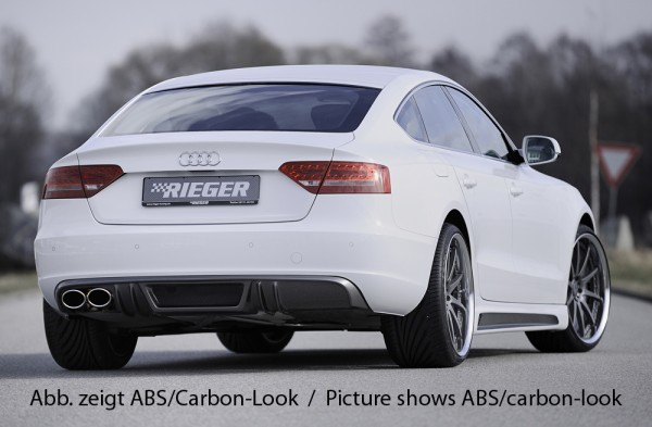 Rieger Heckeinsatz Audi A5 (B8/B81) Sportback