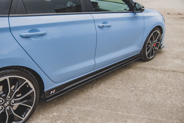 Robuste Racing Seitenschweller Ansatz für für V.1 Hyundai I30 N Mk3 / Mk3 FL Hatchback / Fastback