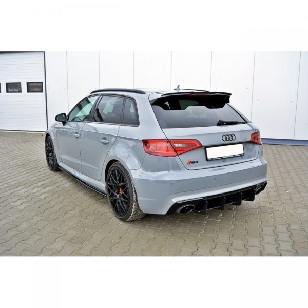 Spoiler CAP AUDI RS3 8VA Carbon Look