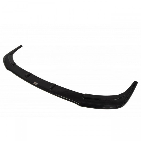 Front Ansatz V.1 für Mitsubishi Lancer Evo X schwarz Hochglanz