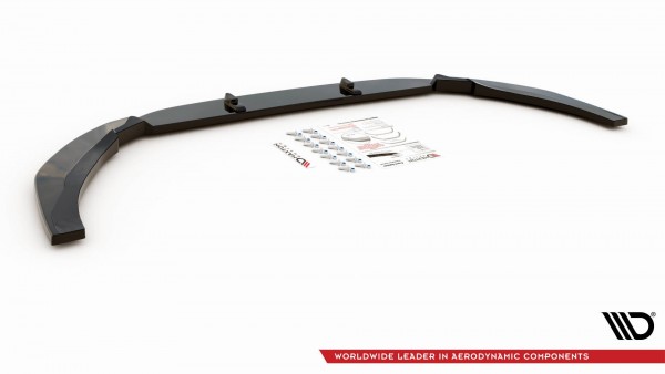 Front Ansatz V.2 für Audi RS5 F5 Facelift schwarz Hochglanz