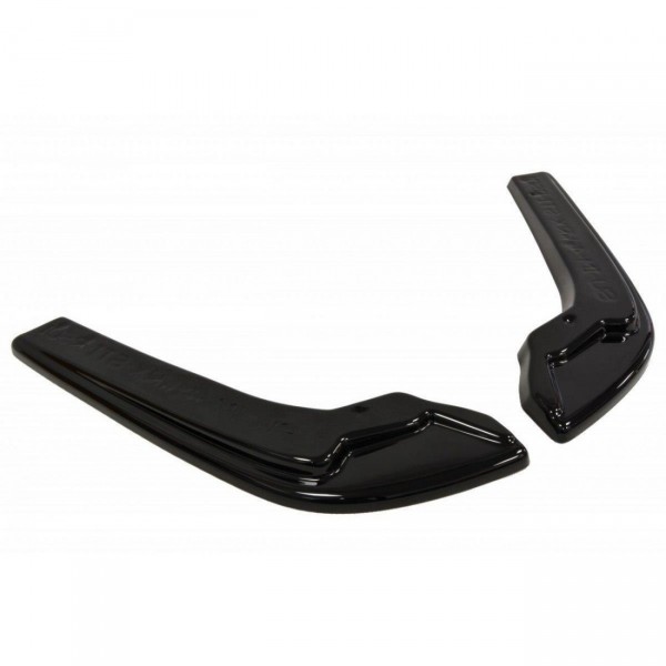 Heck Ansatz Flaps Diffusor V.1 für SUBARU WRX STI schwarz Hochglanz