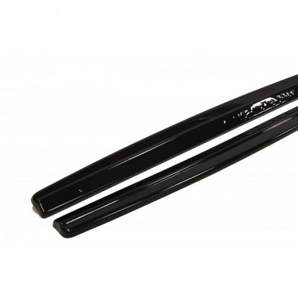 Seitenschweller Ansatz für VW POLO MK5 GTI Facelift schwarz Hochglanz