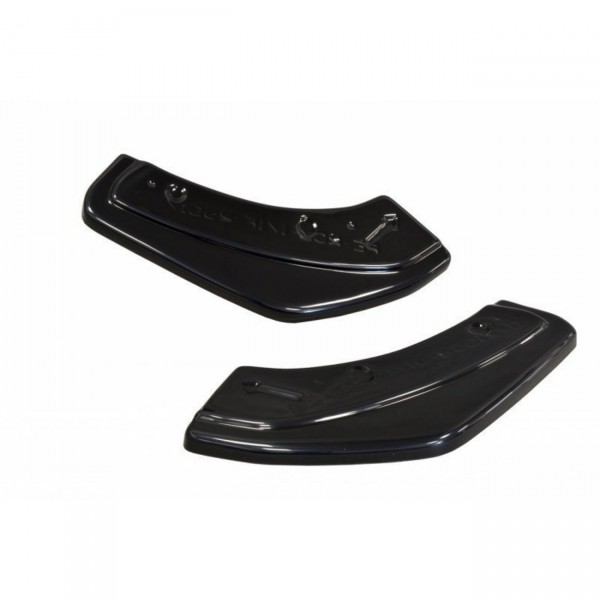 Heck Ansatz Flaps Diffusor für Peugeot RCZ Mk1 / Mk1 Facelift schwarz Hochglanz