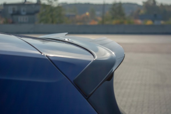 Spoiler CAP V.2 für Volkswagen Golf 7 R / R-Line / GTI schwarz Hochglanz