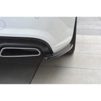 Heck Ansatz Flaps Diffusor für Audi A6 C7 Avant S-line/ S6 C7 Facelift schwarz Hochglanz Heck Ansatz Flaps Diffusor für Audi A6 C7 Avant S-line/ S6 C7 Facelift schwarz Hochglanz