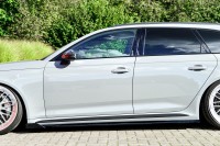 Vorschau: Seitenschwellersatz aus ABS mit seitlichem Wing vorn Vorschau: Seitenschwellersatz aus ABS mit seitlichem Wing vorn