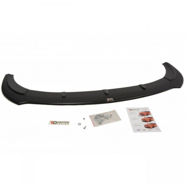 Front Ansatz V.1 für SEAT LEON MK2 CUPRA FR Facelift schwarz Hochglanz