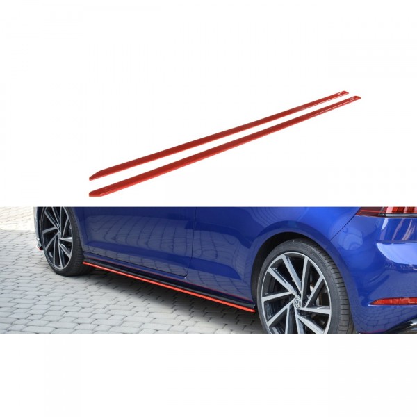 Seitenschweller Ansatz für V.2 für VW Golf 7 R / R-Line Facelift