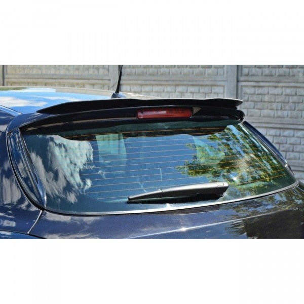 HECK SEITE Spoiler CAP für OPEL ASTRA H (FOR OPC / VXR) schwarz Hochglanz