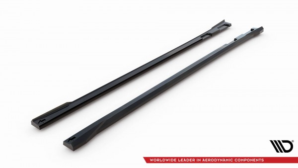 Seitenschweller Ansatz für Volvo EX30 Mk1 schwarz Hochglanz