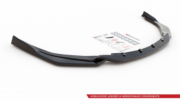 Front Ansatz V.2 für Toyota Corolla XII Touring Sports/ Hatchback schwarz Hochglanz