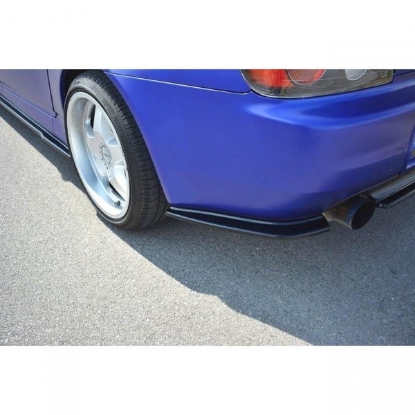 Heck Ansatz Flaps Diffusor passend für HONDA S2000 schwarz matt