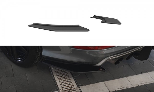 Street Pro Heck Ansatz Flaps Diffusor für Audi S3 Limousine 8V