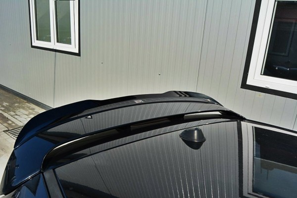 Spoiler CAP für OPEL CORSA D OPC / VXR schwarz Hochglanz