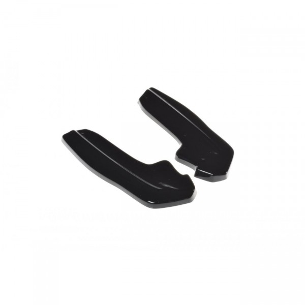 Heck Ansatz Flaps Diffusor V.1 für Ford Focus ST-Line schwarz Hochglanz