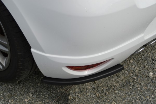 Heckansatz Seitenteile aus ABS hochglanz schwarz Renault Clio 3, GT Bj.: 2009-2014 Passend für GT/ G