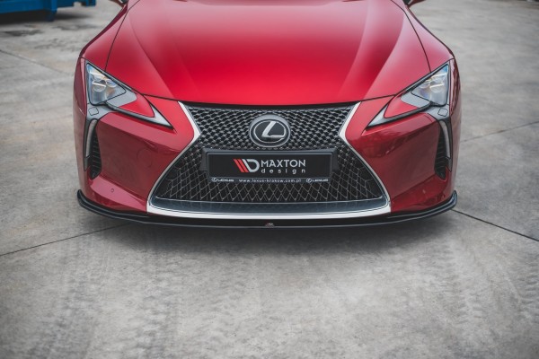 Front Ansatz V.2 für Lexus LC 500 schwarz Hochglanz