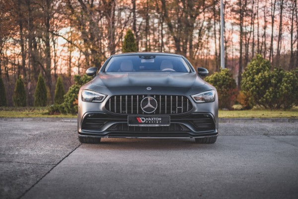 Front Ansatz V.2 für Mercedes-AMG GT 53 4-Door Coupe schwarz Hochglanz