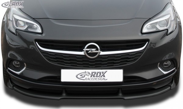 RDX Frontspoiler VARIO-X für OPEL Corsa E Frontlippe Front Ansatz Vorne Spoilerlippe