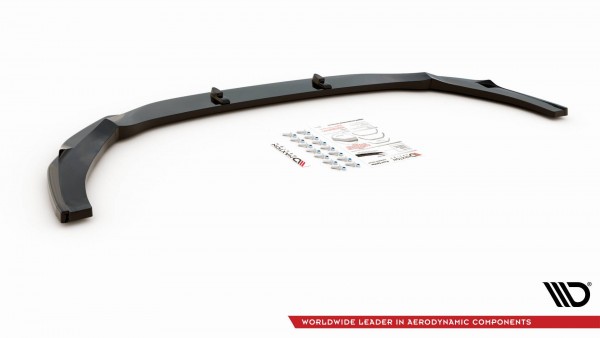 Front Ansatz V.3 für Audi RS5 F5 Facelift schwarz Hochglanz