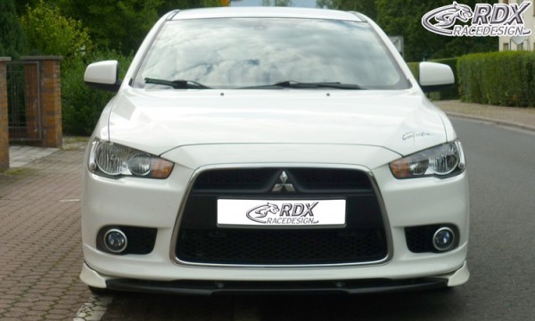 RDX Frontspoiler VARIO-X für MITSUBISHI Lancer Sportback 2008+ Frontlippe Front Ansatz Vorne Spoiler