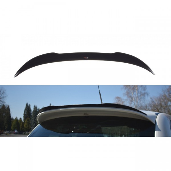 Spoiler CAP FIAT 500 ABARTH MK1 schwarz Hochglanz