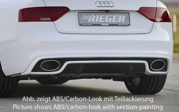 Rieger Heckeinsatz Audi A5 S5 (B8/B81) Coupé